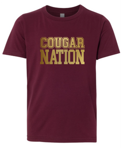 Cougar Nation tee