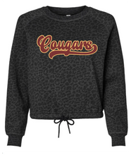 Load image into Gallery viewer, Womens Boxy Cougar Crewneck
