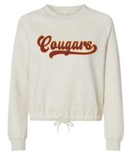 Load image into Gallery viewer, Womens Boxy Cougar Crewneck
