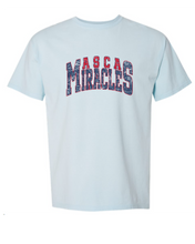 Load image into Gallery viewer, Miracles distressed tee
