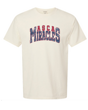 Load image into Gallery viewer, Miracles distressed tee
