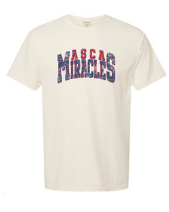 Miracles distressed tee