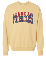 Load image into Gallery viewer, Miracles distressed crewneck

