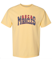 Load image into Gallery viewer, Miracles distressed tee
