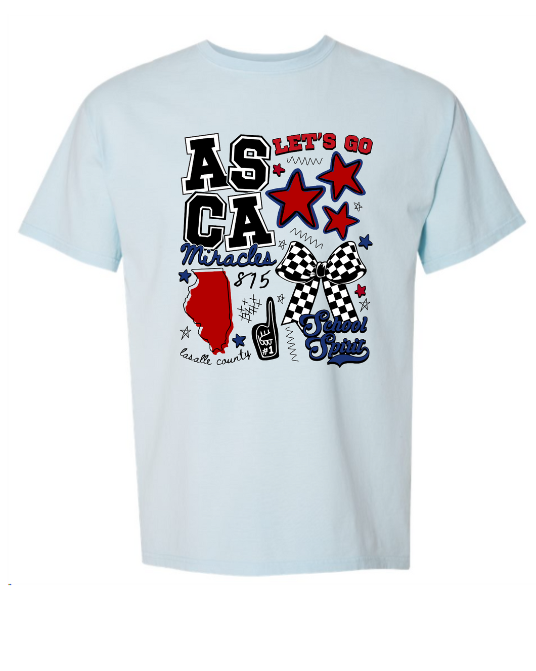 ASCA School Spirit tee
