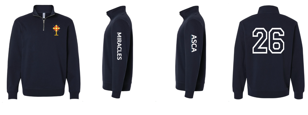 ASCA 8th Grade 1/4 Zip