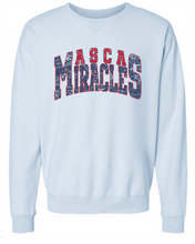 Load image into Gallery viewer, Miracles distressed crewneck
