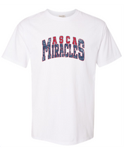 Load image into Gallery viewer, Miracles distressed tee
