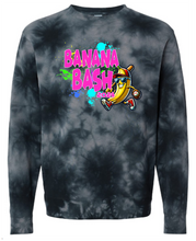 Load image into Gallery viewer, BANANA BASH tie dye crewneck
