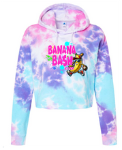 Load image into Gallery viewer, BANANA BASH crop hoodie
