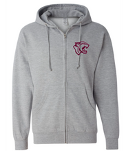 Load image into Gallery viewer, Cougars volleyball sequin hoodie
