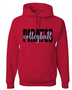Pirates volleyball hoodie