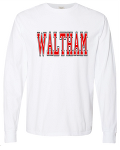 Waltham Varsity long sleeve tee
