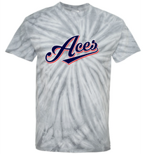 Load image into Gallery viewer, Aces tie dye tee
