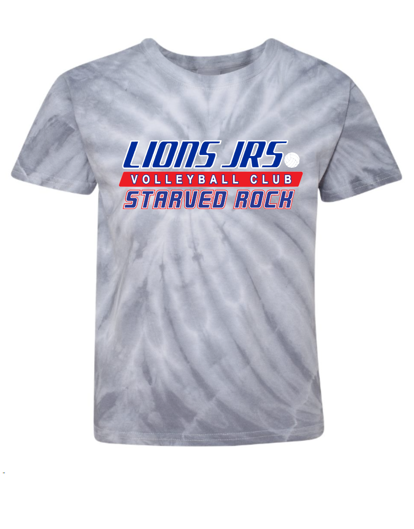 Lions Tie Dye Short Sleeve Tee