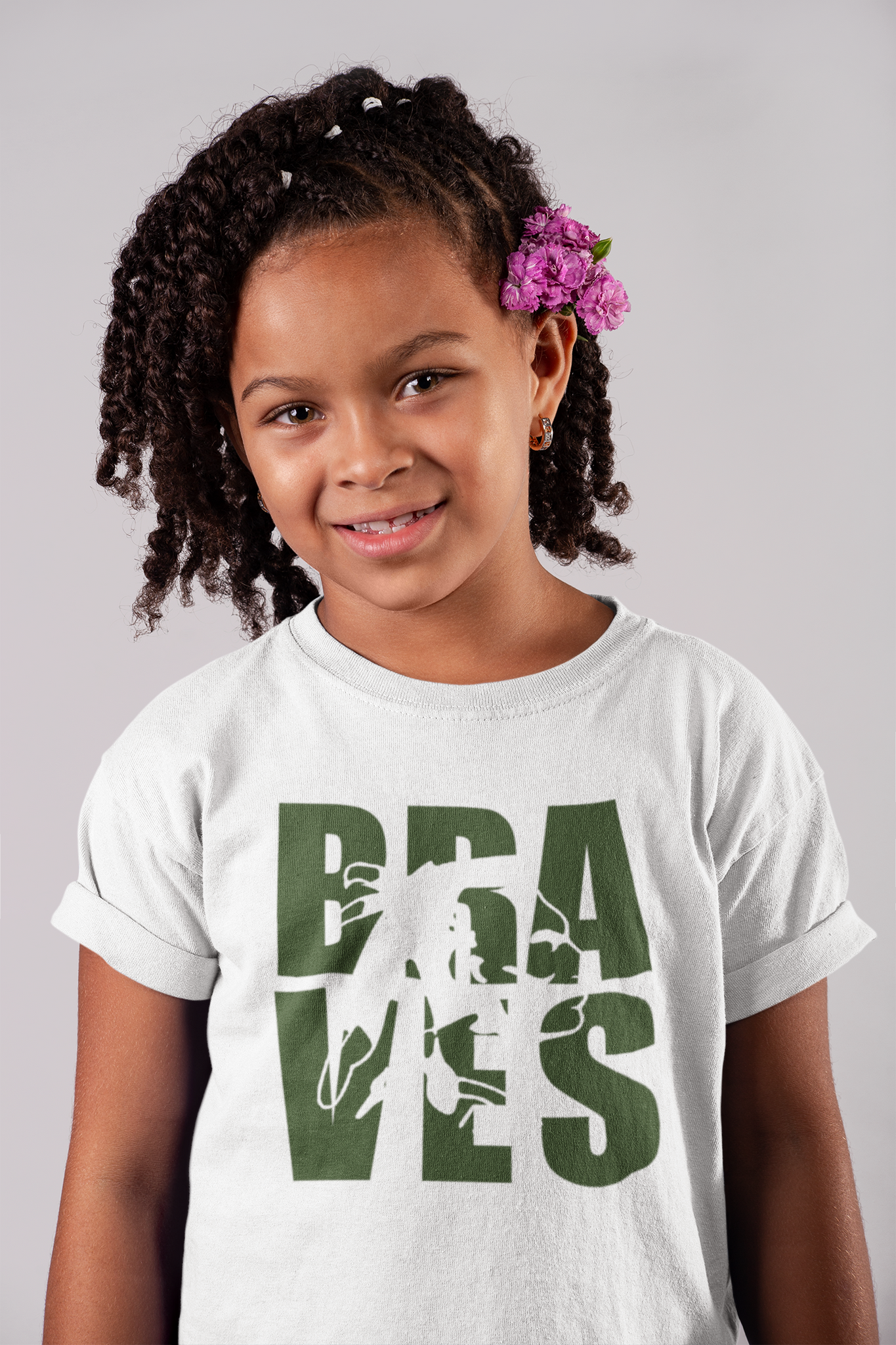 Youth BRAVES shirt – Sofia Rae